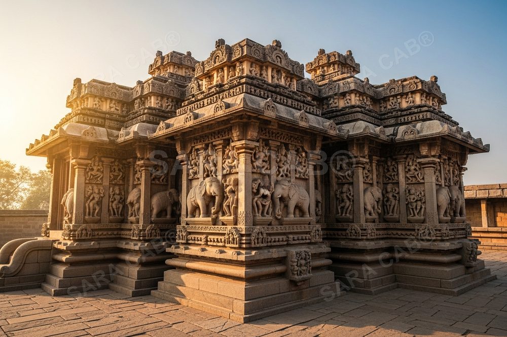 Belur & Halebidu Force Urbania tour — SARA CAB®