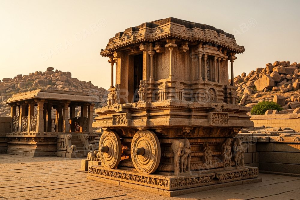 Hampi Force Urbania tour — SARA CAB®